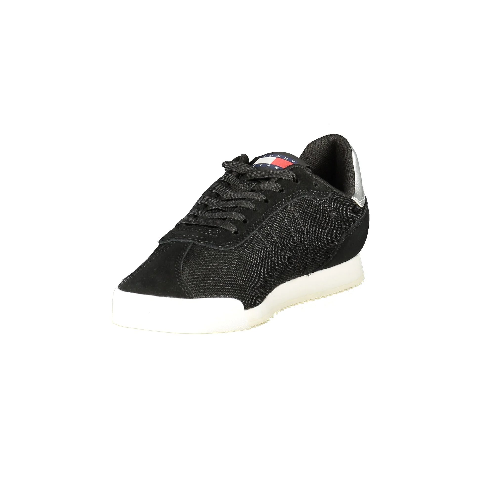 TOMMY HILFIGER Scarpe Sneakers Donna Nere con Dettagli a Contrasto nero - vista 3