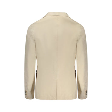 Guess Jeans Giubbotto Maniche Lunghe Uomo beige Logo Giubbotti e Giacche - vista 2