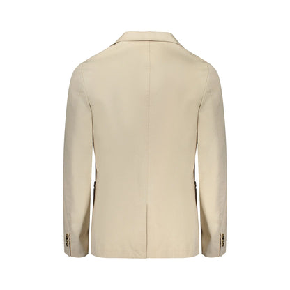 Guess Jeans Giubbotto Maniche Lunghe Uomo beige Logo Giubbotti e Giacche - vista 2