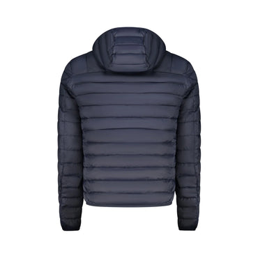 Cavalli Class Giubbotto Uomo Blu con Cappuccio Removibile e Logo Giubbotti e Giacche - vista 2