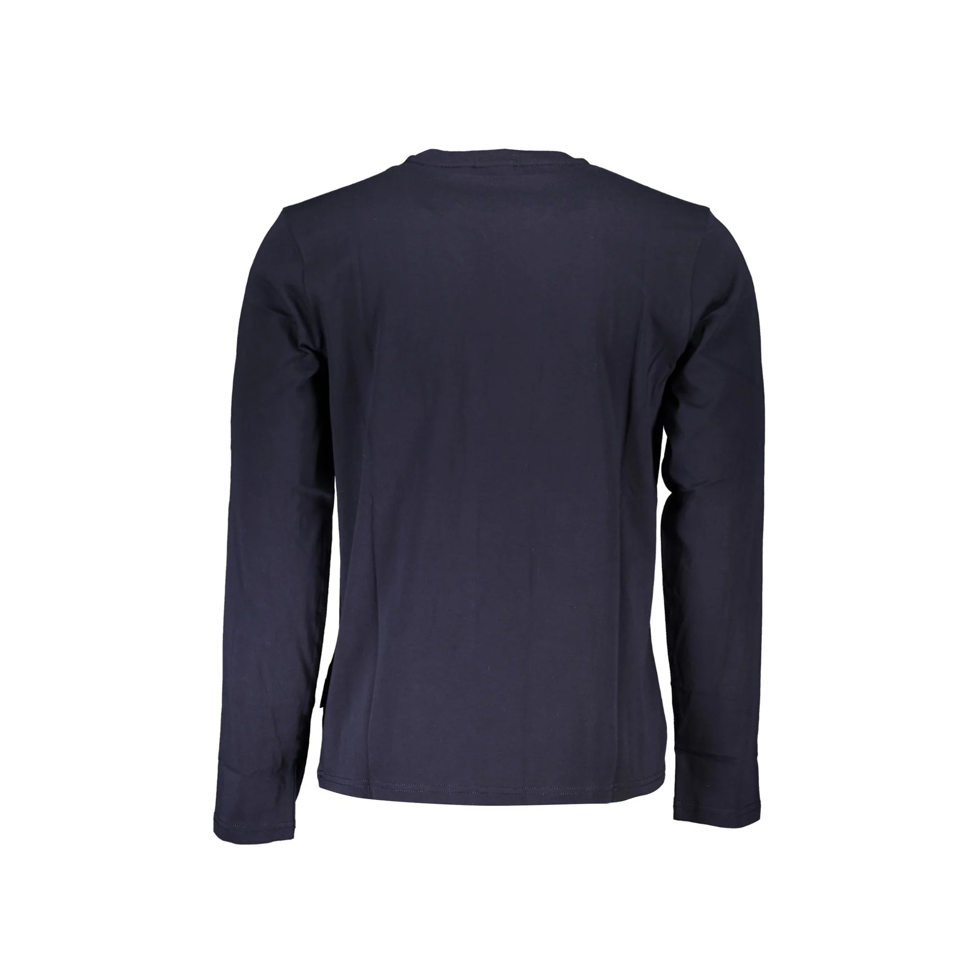 Napapijri T-Shirt Maniche Lunghe Uomo Blu Ricamo - vista 2