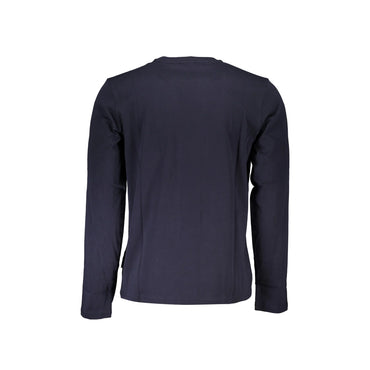 Napapijri T-Shirt Maniche Lunghe Uomo Blu Ricamo - vista 2