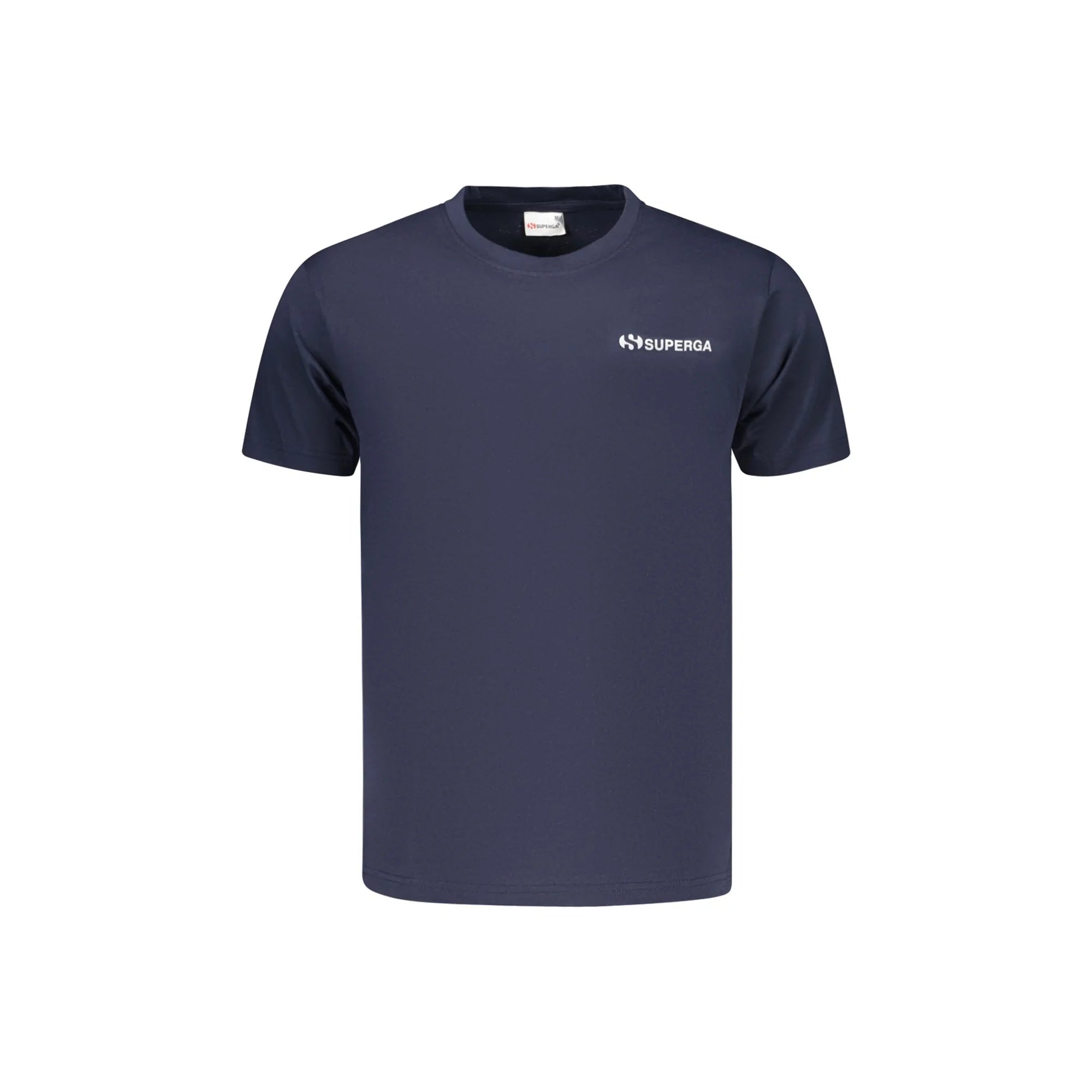 SUPERGA T-SHIRT MANICHE CORTE UOMO BLU