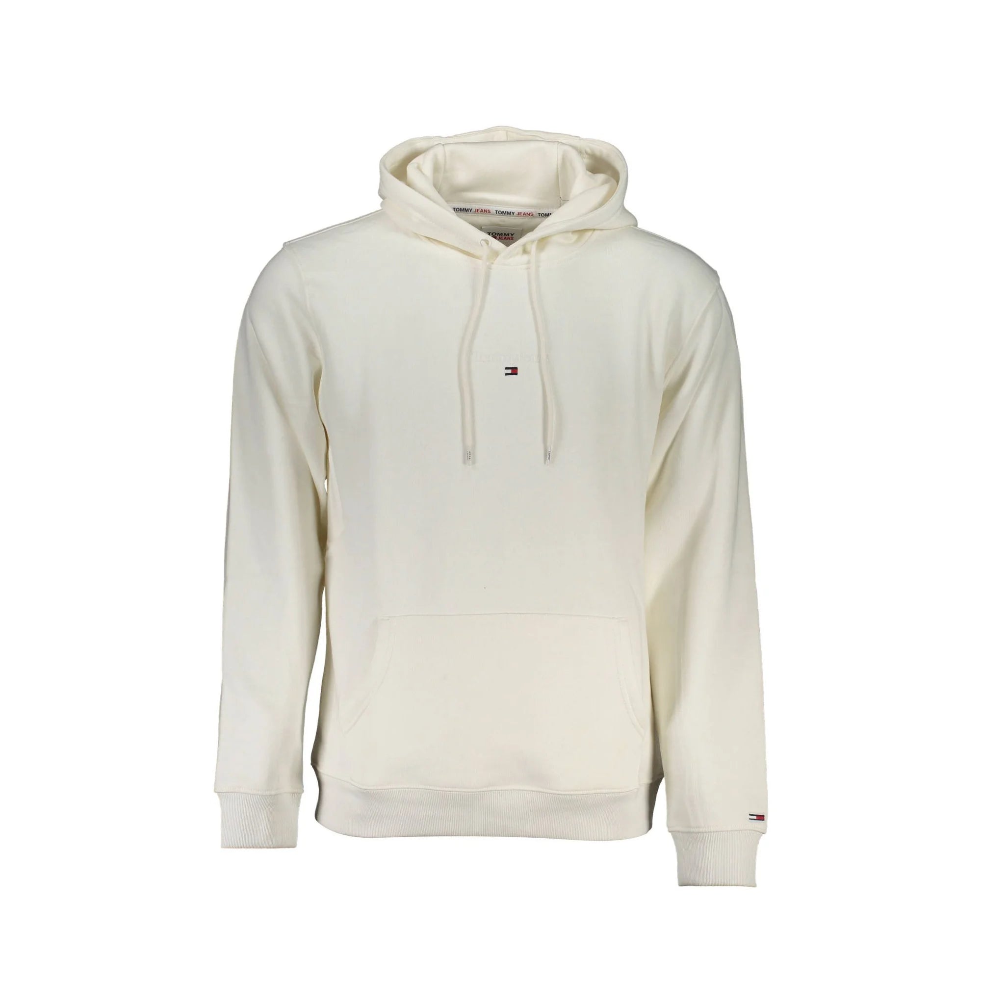 TOMMY HILFIGER FELPA SENZA ZIP UOMO BIANCO