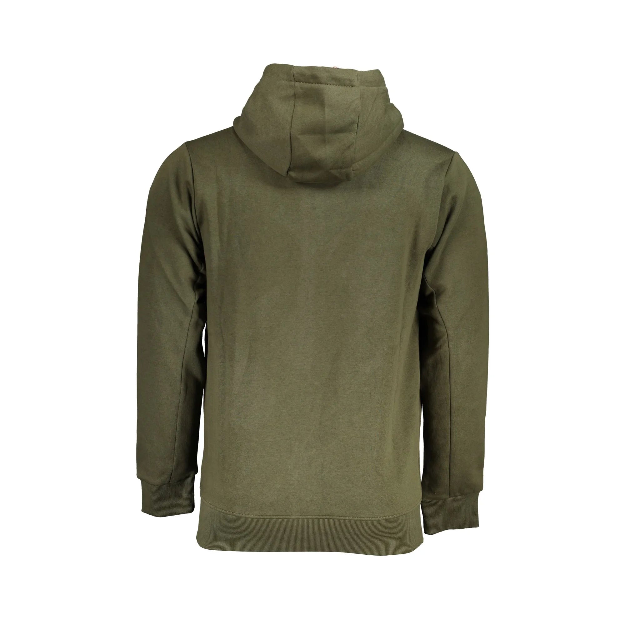 U.S. GRAND POLO FELPA CON ZIP UOMO VERDE