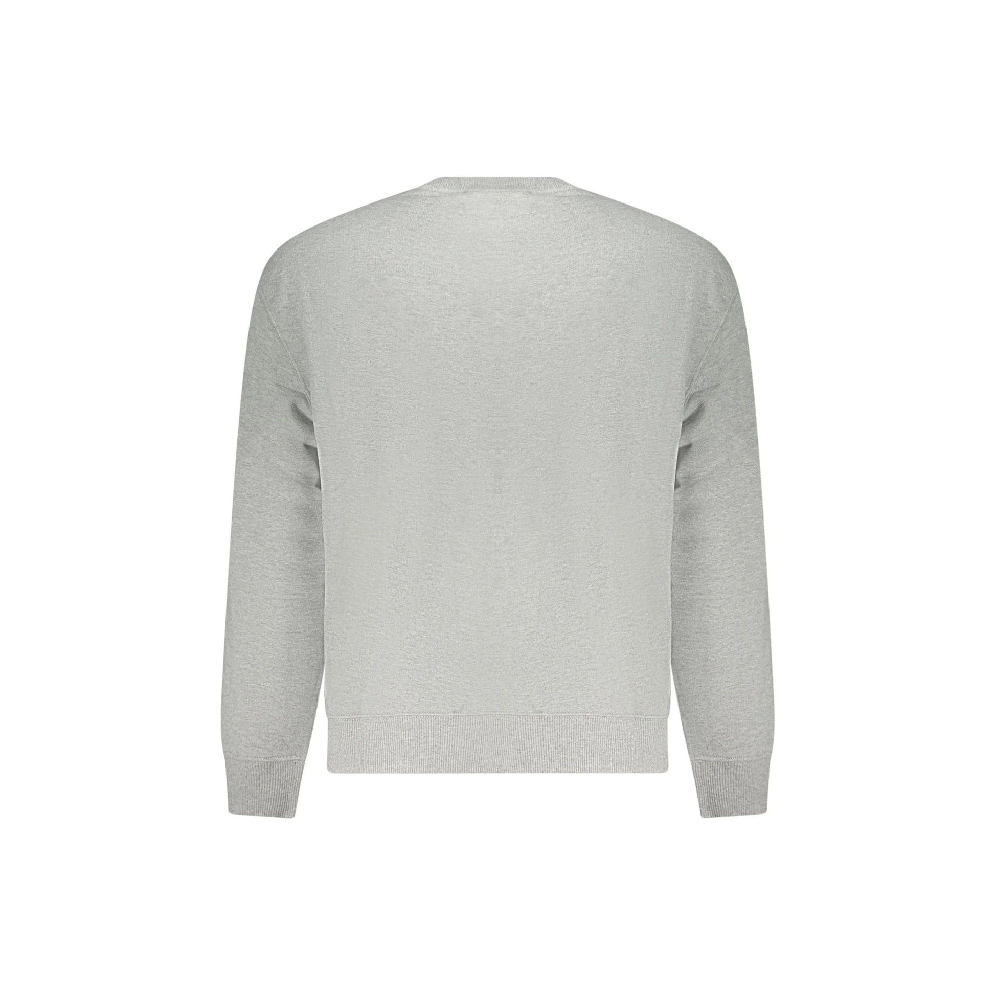 Calvin Klein Felpa Maniche Lunghe Uomo Grigia Stampa Felpe grigio - vista 2