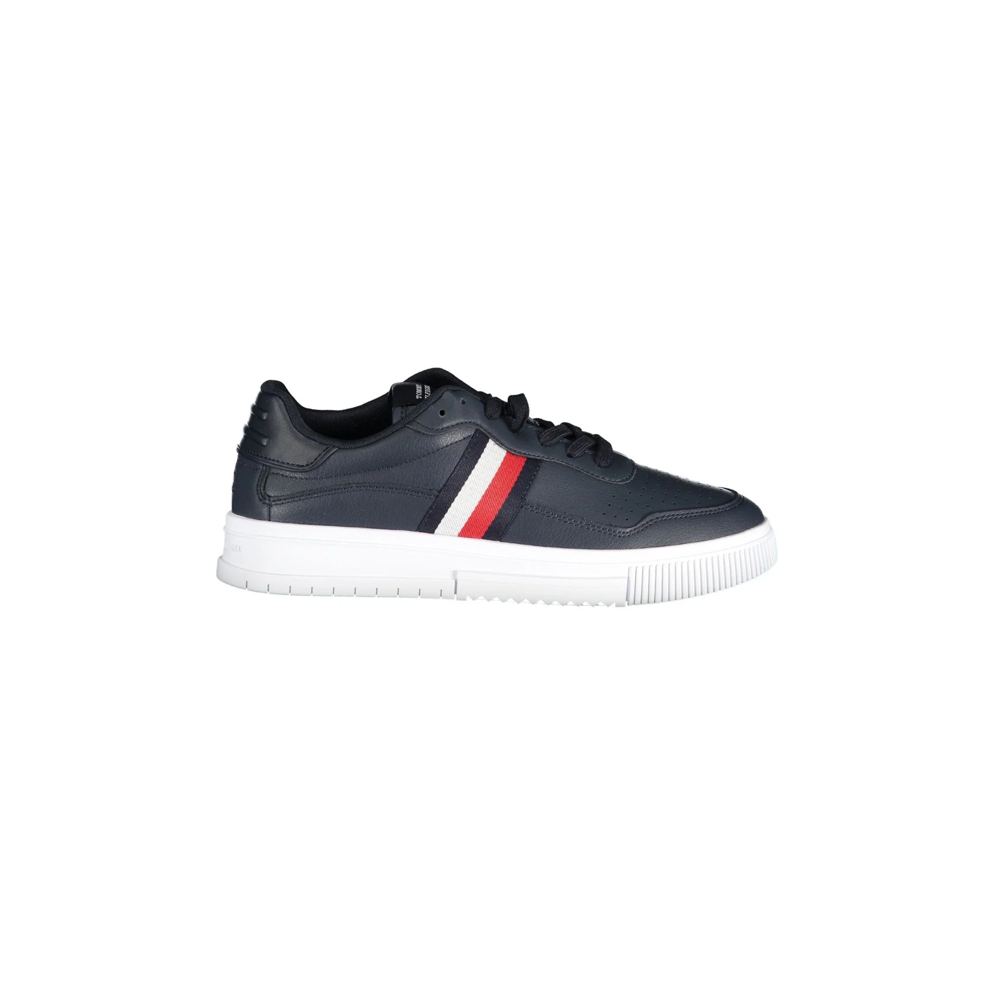 TOMMY HILFIGER Scarpe Sneakers Uomo Blu con Dettagli a Contrasto e Ricamo - foto prodotto