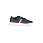 TOMMY HILFIGER Scarpe Sneakers Uomo Blu con Dettagli a Contrasto e Ricamo - foto prodotto