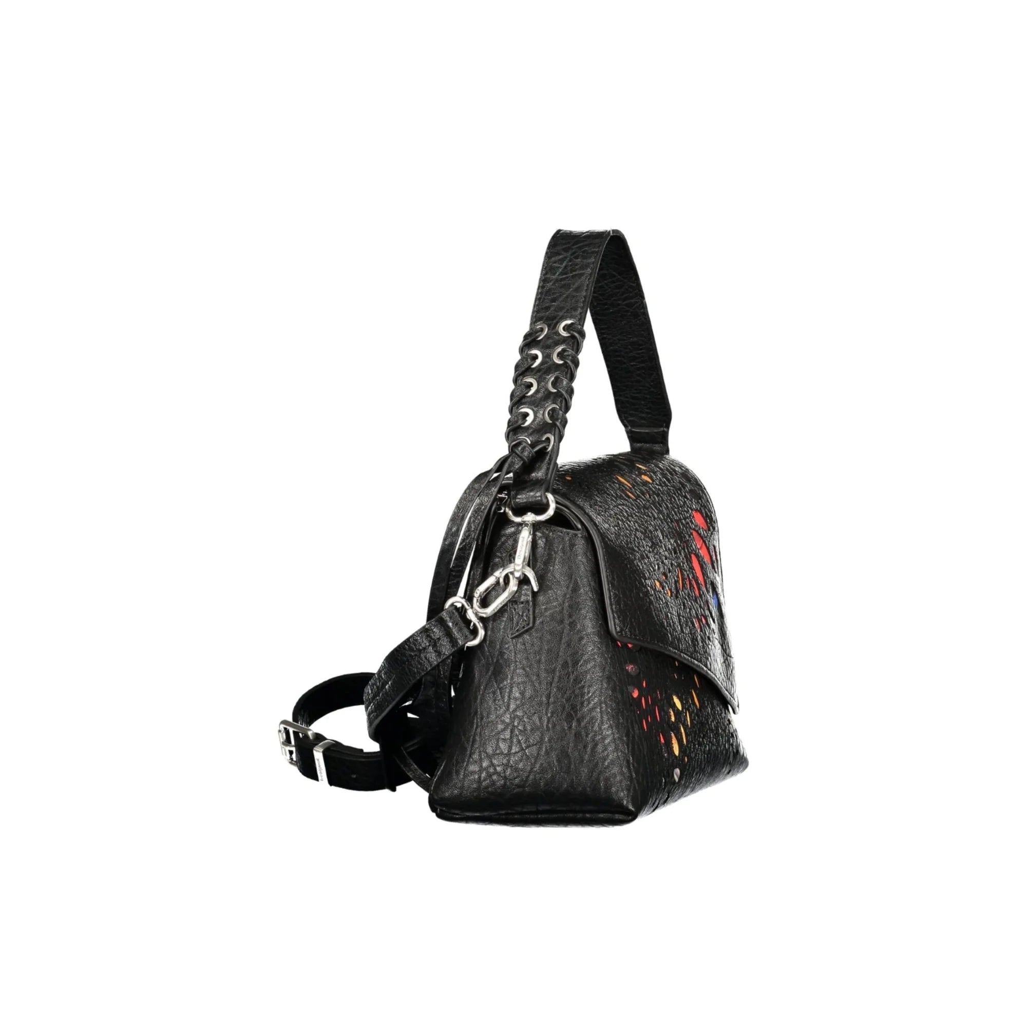 DESIGUAL BORSA DONNA NERO
