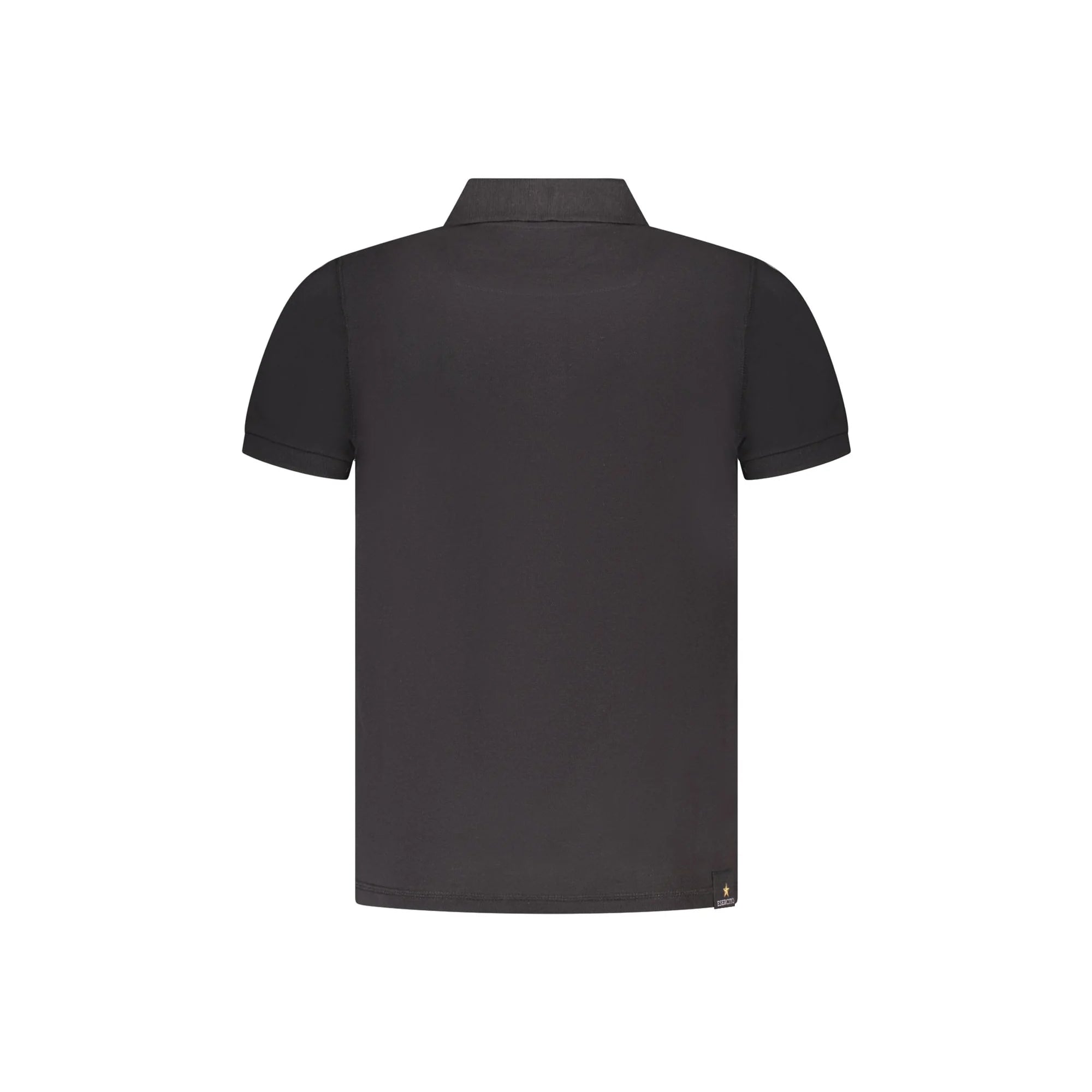 ACCADEMIA MILITARE POLO MANICHE CORTE UOMO NERO