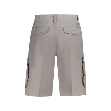 North Sails Short Pantaloni Bermuda Uomo Grigio Logo - vista 2