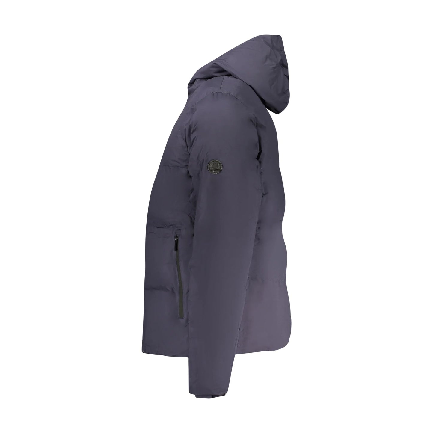 U.S. Grand Giubbotto Uomo Blu con Cappuccio Applicazione Logo Giubbotti e Giacche - vista 3