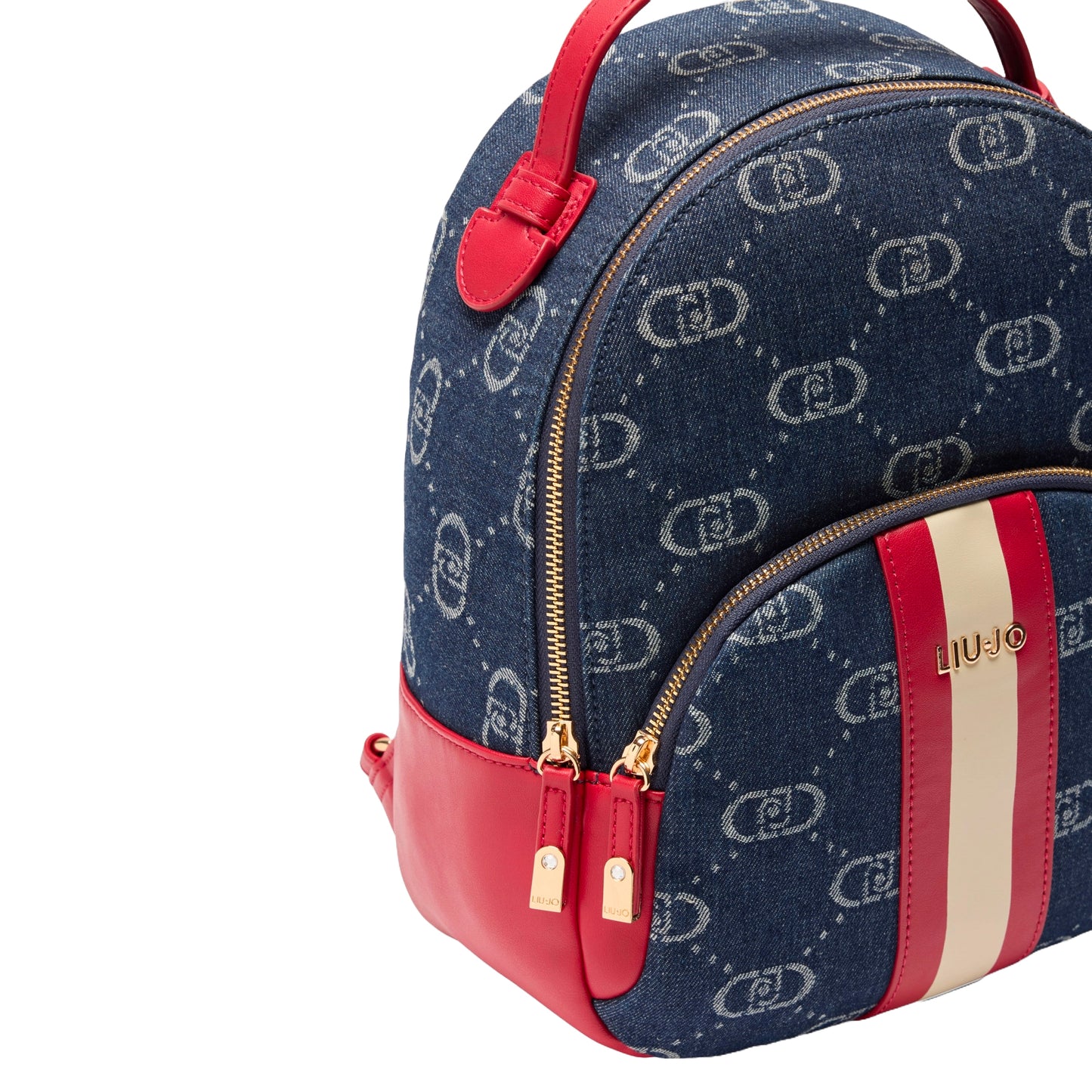 Zaino Donna LIU JO in Denim Jacquard - vista 5