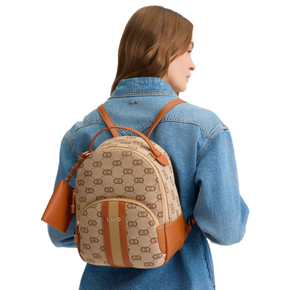 Zaino Donna LIU JO in Tessuto Jacquard - vista 2