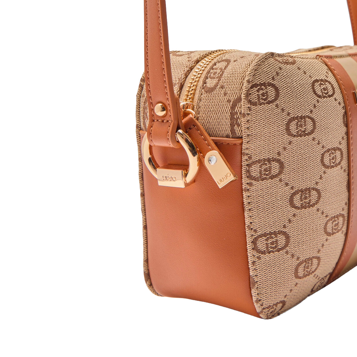 Borsa Donna a Tracolla Liu Jo in Tessuto Jacquard con Monogram LJ Borse - vista 5