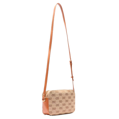 Borsa Donna a Tracolla Liu Jo in Tessuto Jacquard con Monogram LJ Borse - vista 4