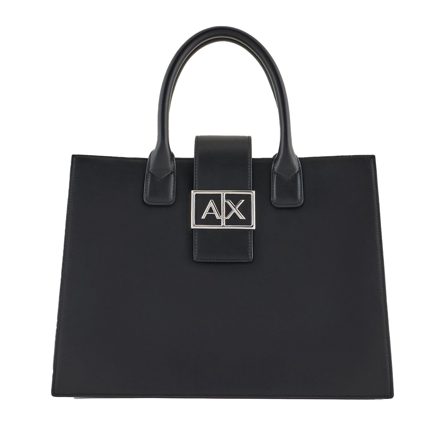 Borsa Donna a Mano a Trapezio ASV con Tracolla Rimovibile Armani Exchange Borse Nero - foto prodotto