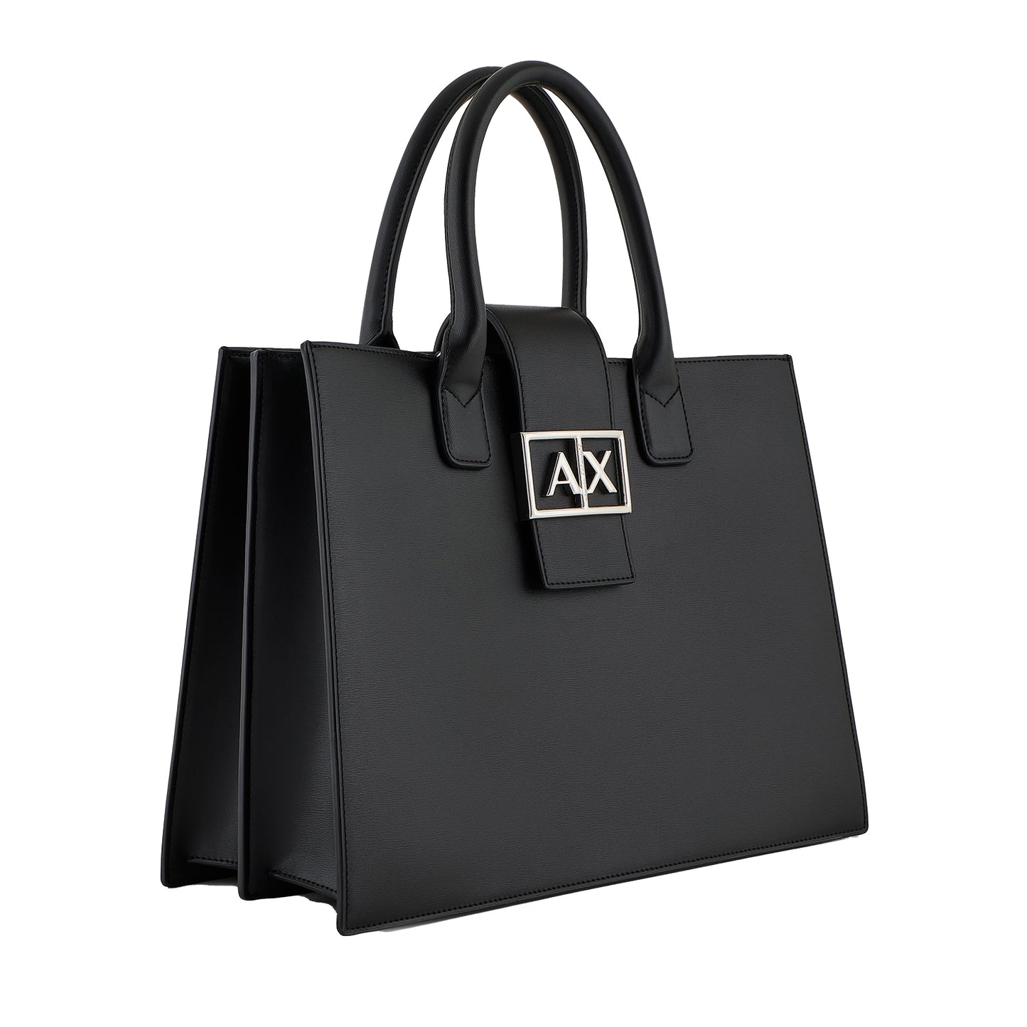 Borsa Donna a Mano a Trapezio ASV con Tracolla Rimovibile Armani Exchange Borse - vista 3