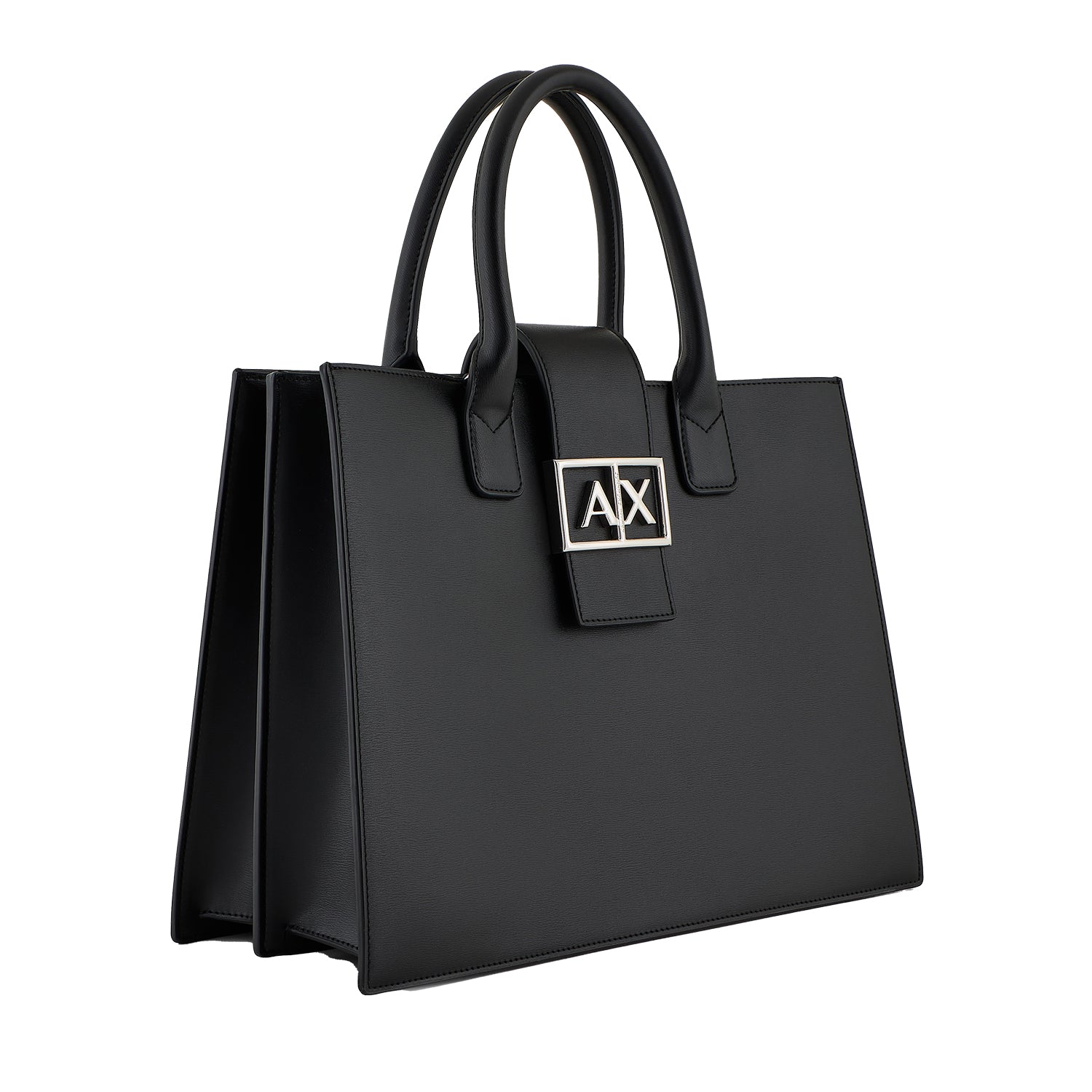 Borsa Donna a Mano a Trapezio ASV con Tracolla Rimovibile Armani Exchange Borse - vista 3
