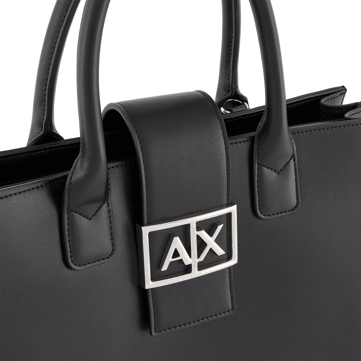 Borsa Donna a Mano a Trapezio ASV con Tracolla Rimovibile Armani Exchange Borse - vista 6