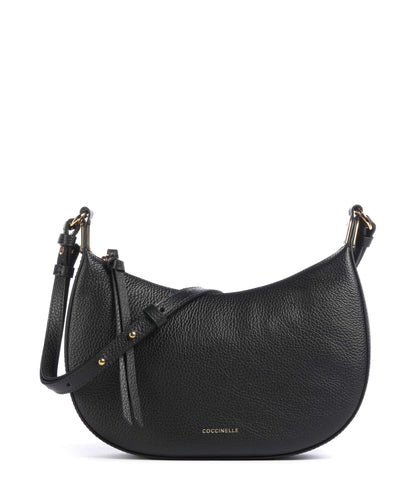 Coccinelle Borsa a Tracolla Pelle Donna Nera Chiusura con Zip Borse nero - foto prodotto