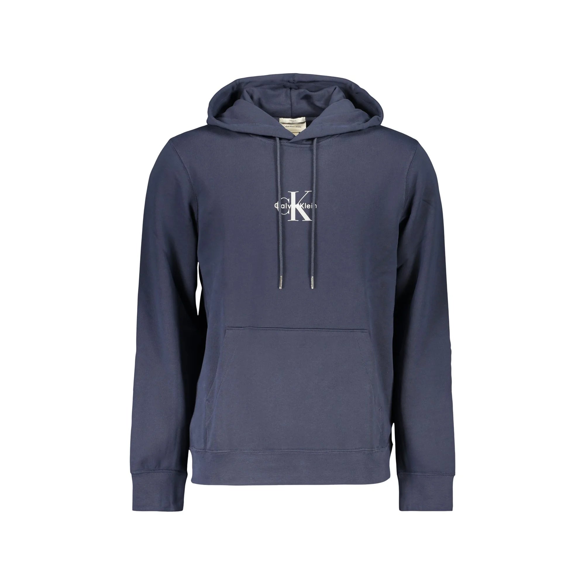 CALVIN KLEIN FELPA SENZA ZIP UOMO BLU