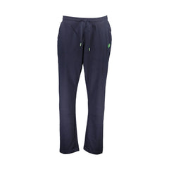 Gian Marco Venturi Pantaloni Uomo Blu Ricamo