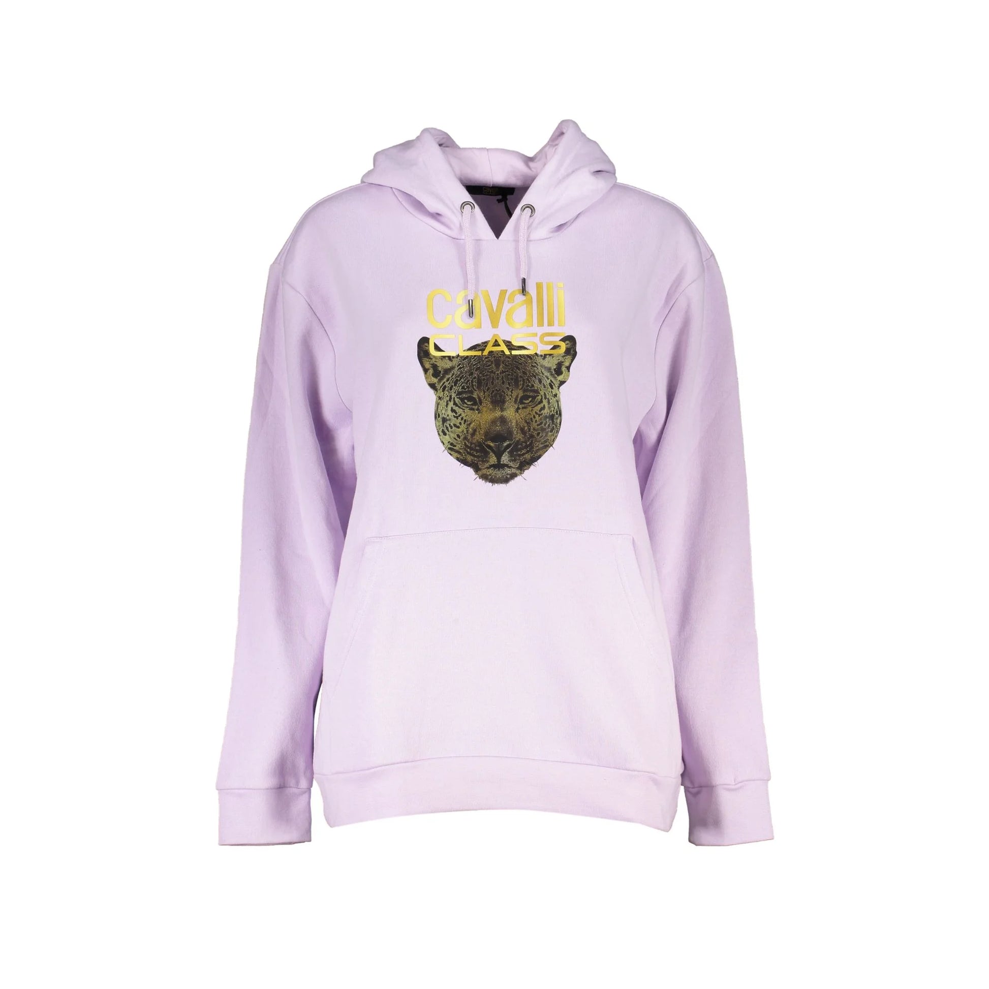 Cavalli Class Felpa Donna Viola con Cappuccio e Logo Felpe - foto prodotto