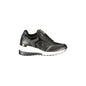 LAURA BIAGIOTTI Sneakers Donna Nere con Lacci, Zip e Plateau 5 cm Nero - foto prodotto