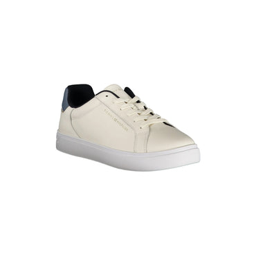 Tommy Hilfiger Calzatura Sportiva Donna Beige con Dettagli Blu Sneakers - vista 2