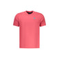 North Sails T-Shirt Uomo Rossa Maniche Corte Applicazione Logo Rosso - foto prodotto