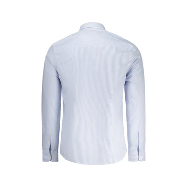 North Sails Camicia Maniche Lunghe Uomo Azzurra Ricamo Camicie azzurro - vista 2