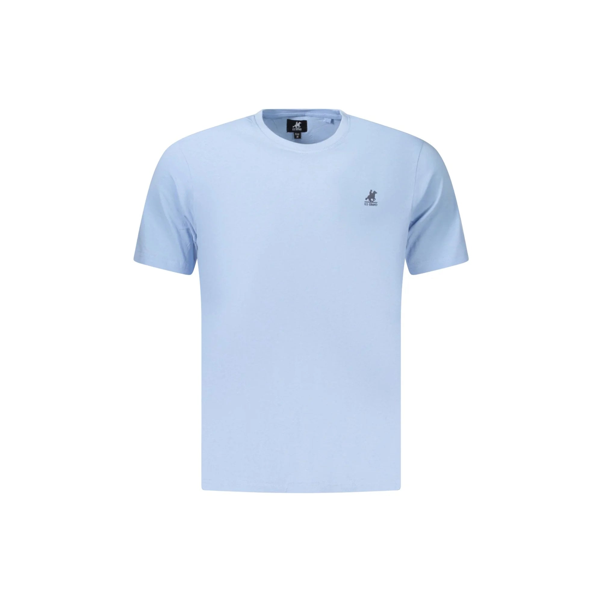 U.S. GRAND T-SHIRT MANICHE CORTE UOMO AZZURRO