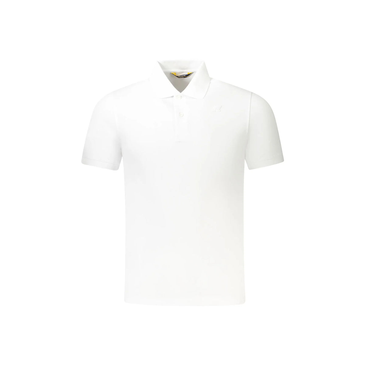 K-WAY POLO MANICHE CORTE UOMO BIANCO
