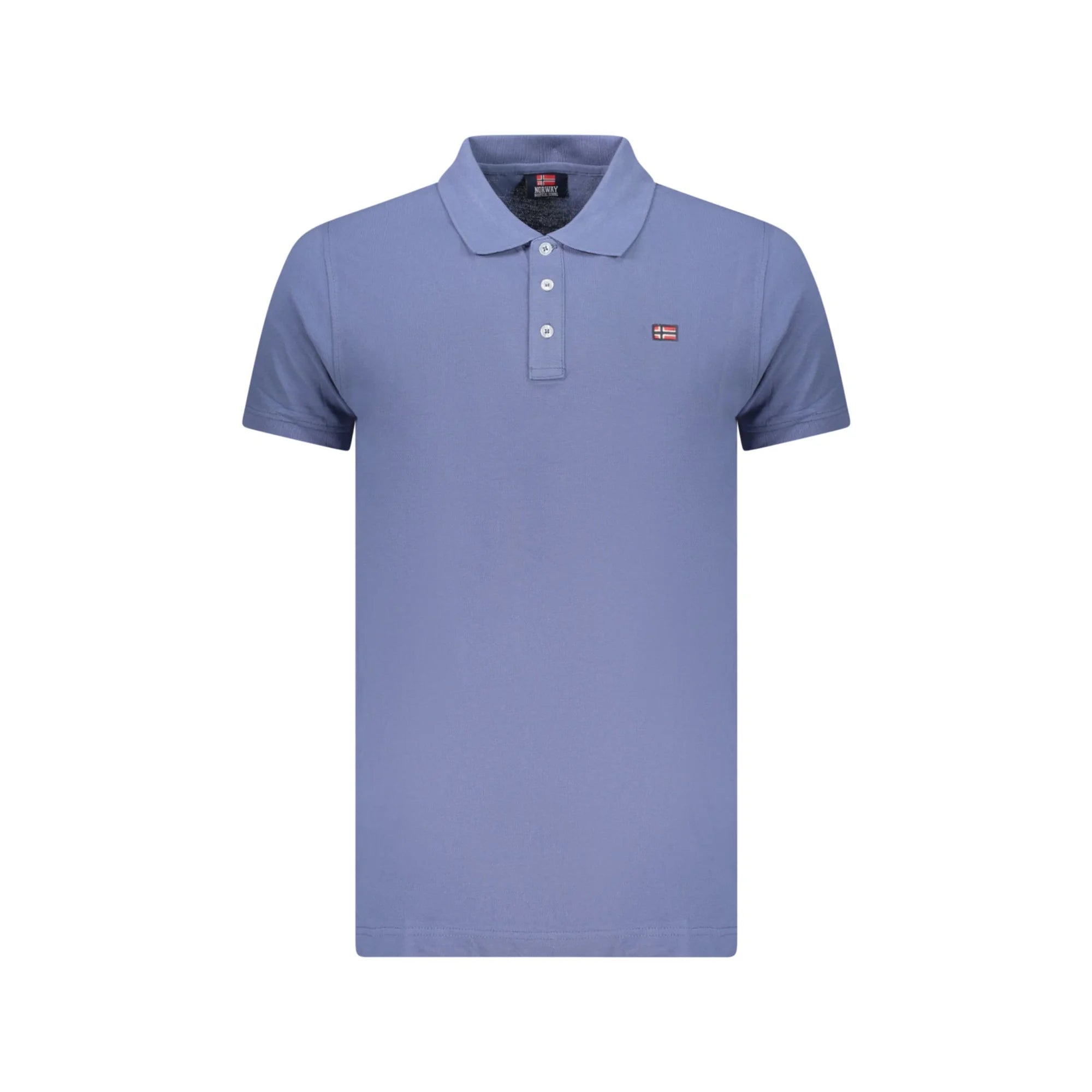 NORWAY 1963 POLO MANICHE CORTE UOMO BLU