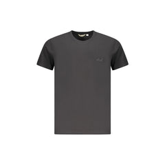 Ellesse T-Shirt Kurzarm Herren Schwarz Logo Stickerei