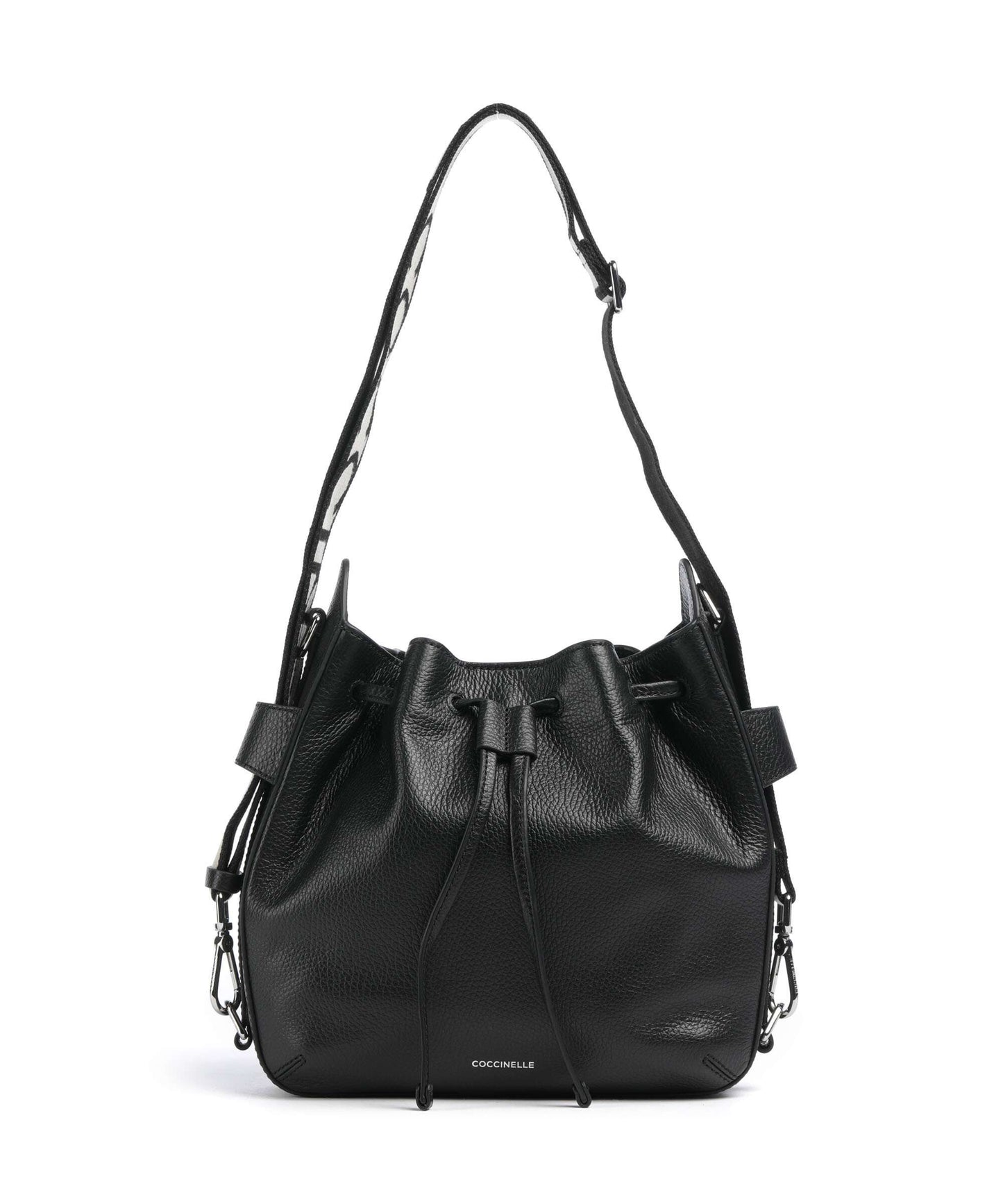 coccinelle gretel ribbon bucket bag e1u6c230101 001 - immagine 1