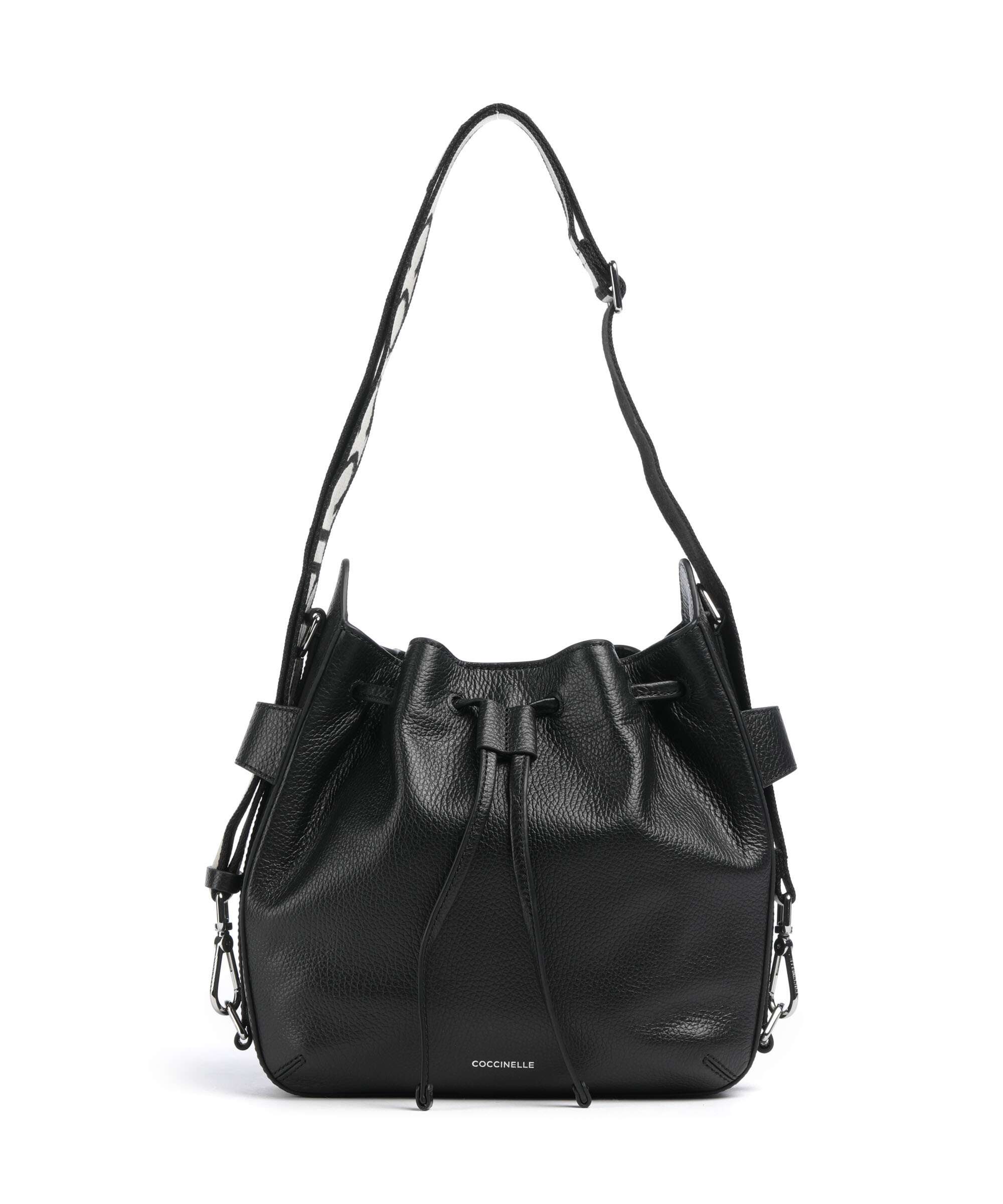 coccinelle gretel ribbon bucket bag e1u6c230101 001 - immagine 1