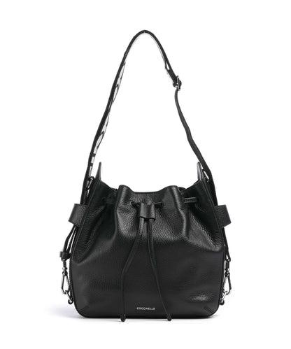 coccinelle gretel ribbon bucket bag e1u6c230101 001 - immagine 1
