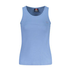 Norway 1963 Camiseta Sin Mangas Mujer Azul Bordado Logo