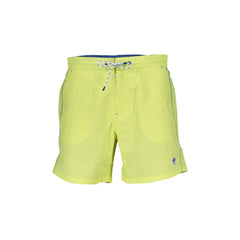 North Sails Costume Mare Uomo Verde Stampa Logo