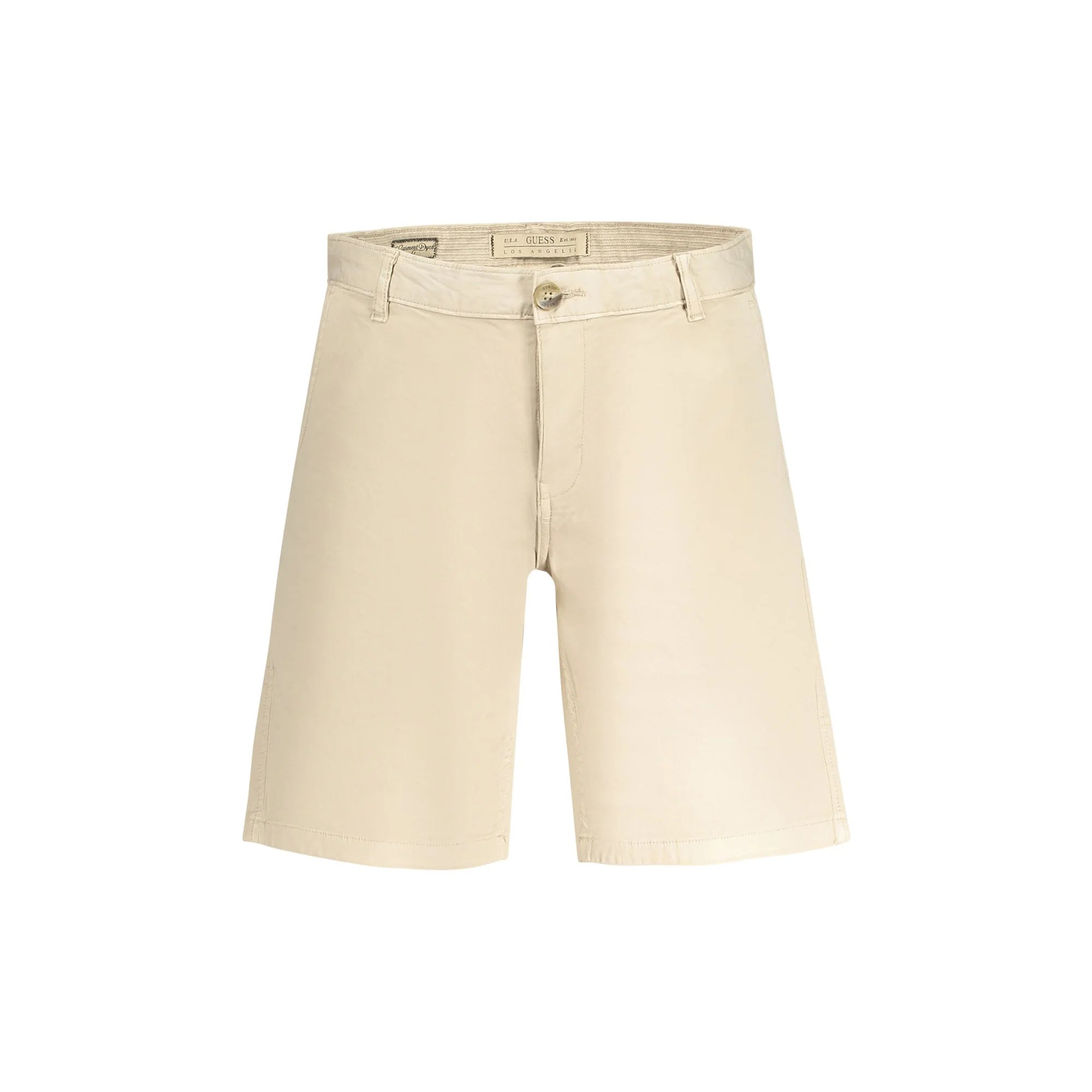 Guess Jeans Short Pantaloni Bermuda Uomo beige Logo - foto prodotto