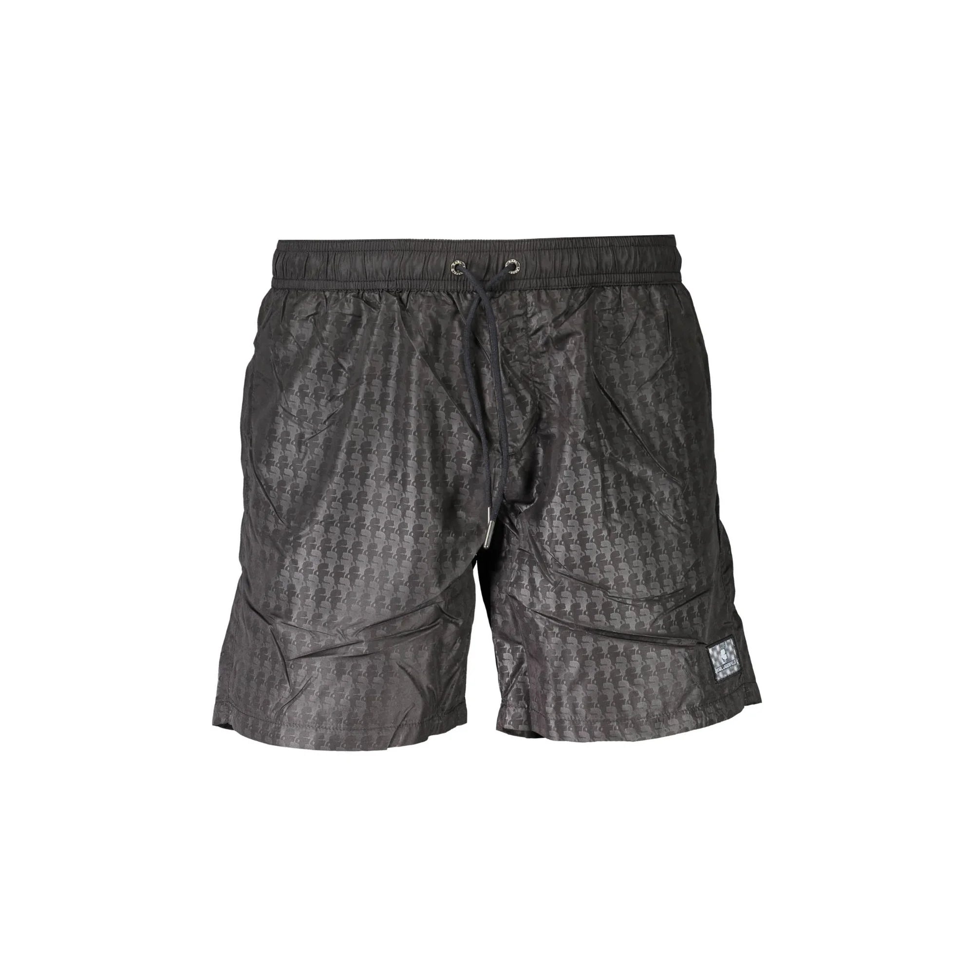 KARL LAGERFELD BEACHWEAR COSTUME PARTE SOTTO UOMO NERO