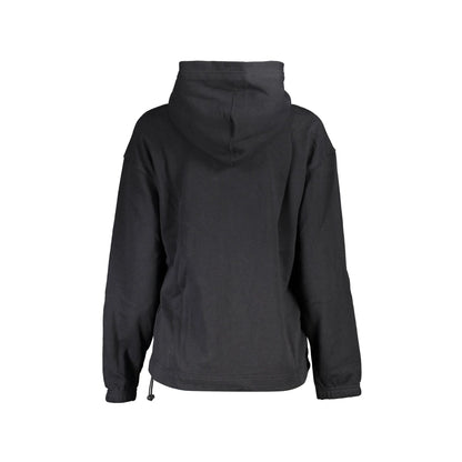 Calvin Klein Felpa Maniche Lunghe Donna Nera Stampa Logo Felpe nero - vista 2