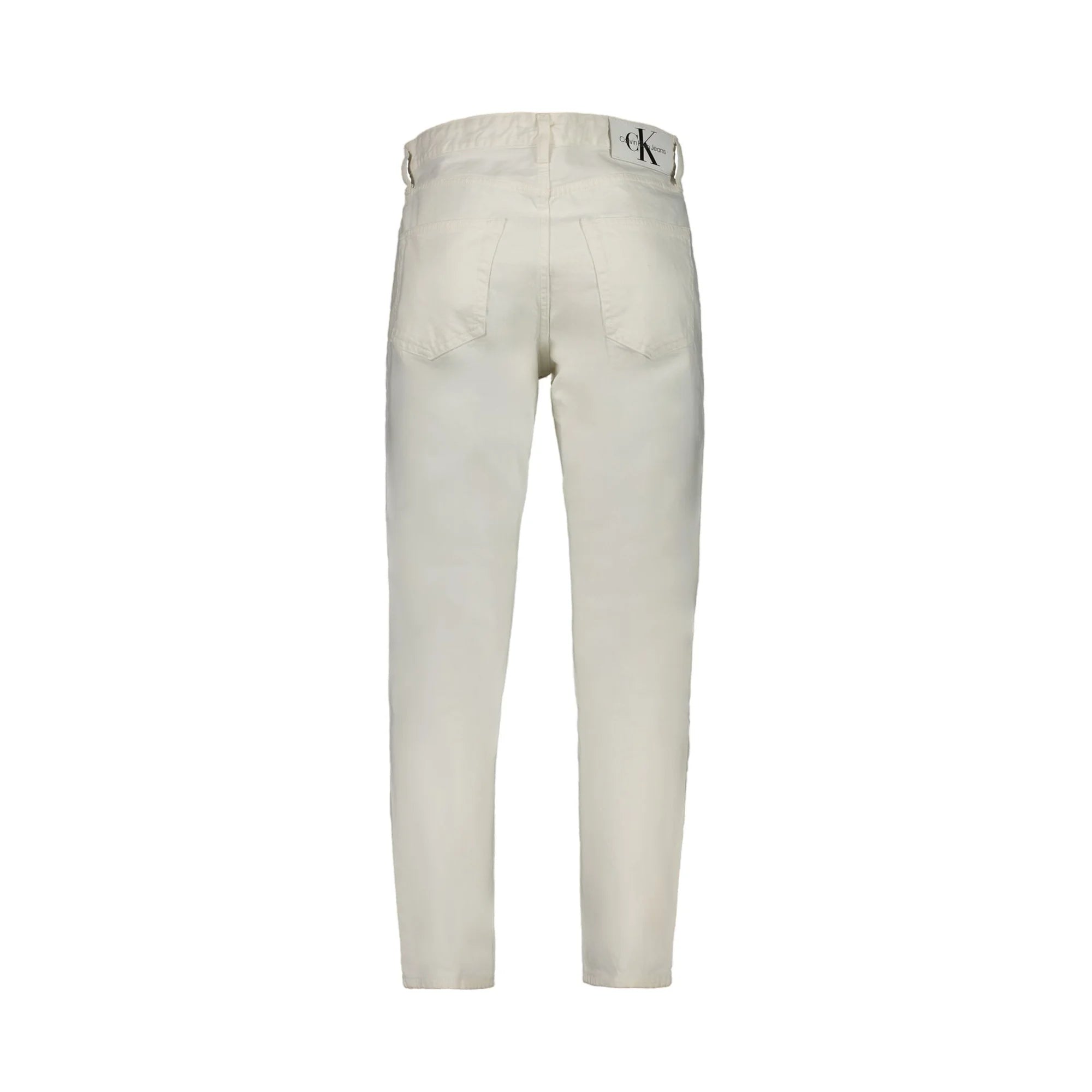 CALVIN KLEIN JEANS DENIM UOMO BIANCO
