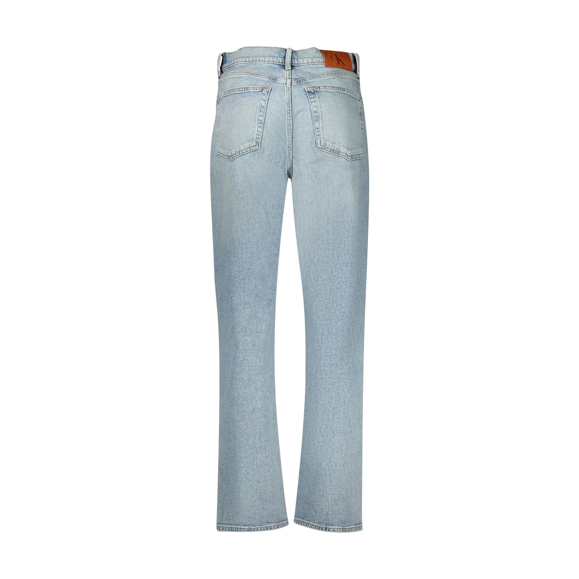 Calvin Klein Jeans Donna Azzurri Effetto Slavato Logo - vista 2