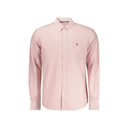 North Sails Camicia Maniche Lunghe Uomo Rosa Ricamo Camicie - foto prodotto