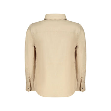 North Sails Camicia Maniche Lunghe Unisex Beige Ricamo Camicie - vista 2