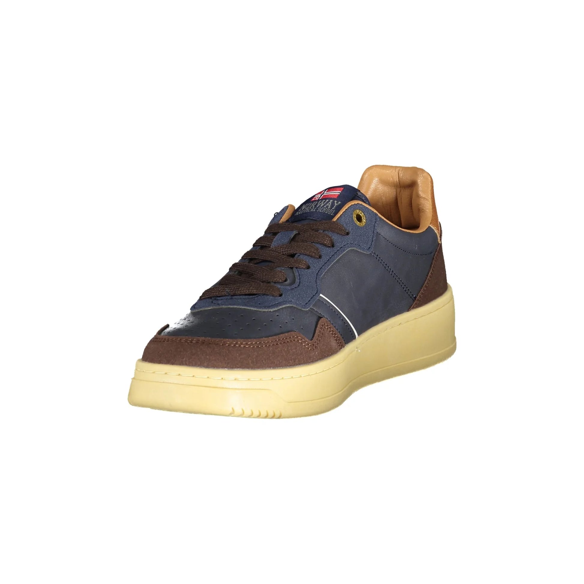 NORWAY 1963 Sneakers Uomo Blu Nobel con Lacci - vista 3