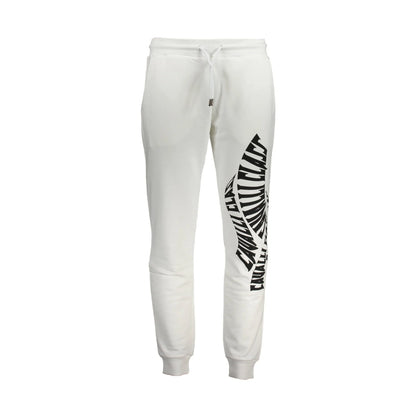 Cavalli Class Pantaloni Uomo Bianco Stampa - foto prodotto